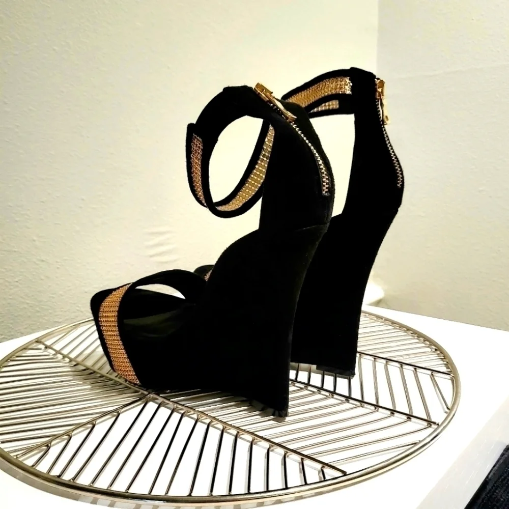 Balmain | Samara Crystal Wedge